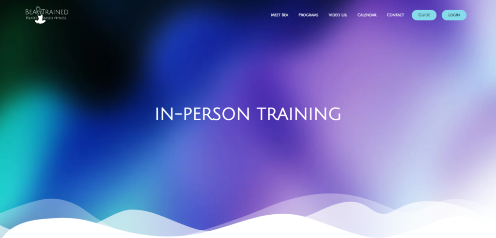 In-person training program